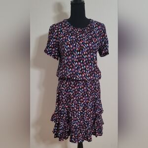 Ella Moss Printed Dress Size S